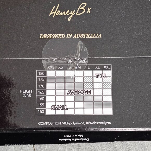 Honey Birdette Whitney Navy Blue Garter Stockings Thigh Highs Size S - Picture 3 of 4